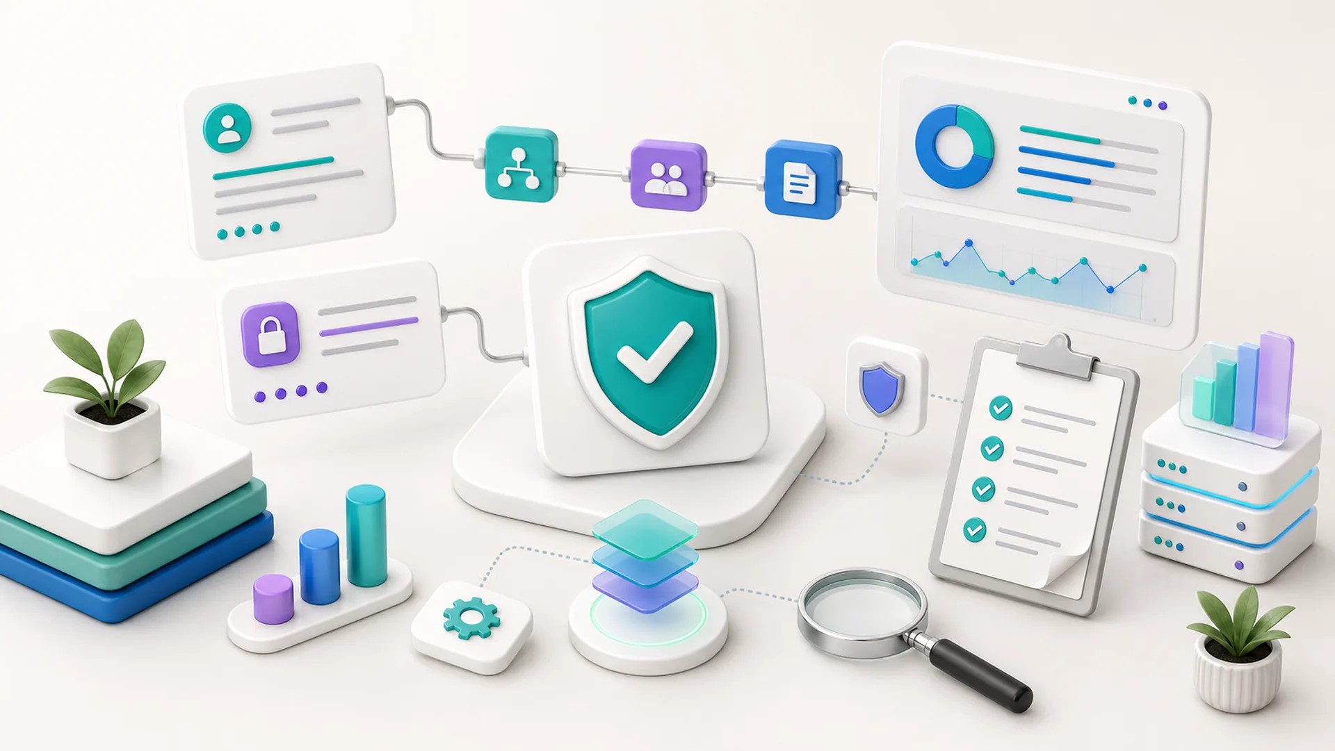 AI governance research workspace with audit logs, source records, workflow approvals, and review controls